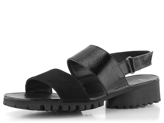 Thierry Rabotin černé sandály 1000014261