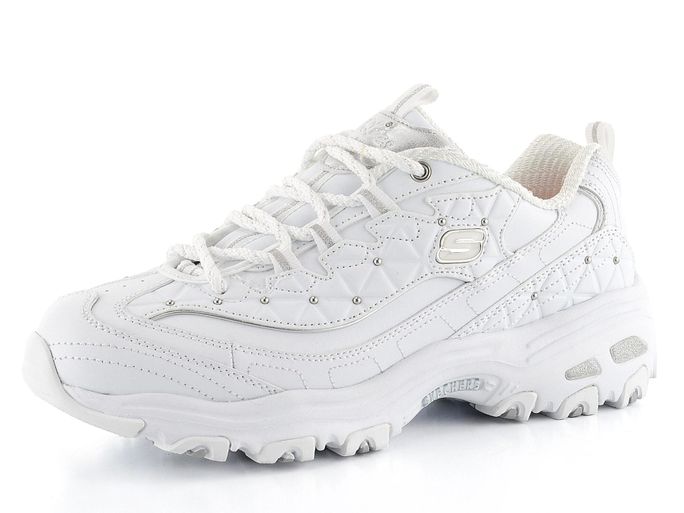 Skechers bílé sneakers polobotky 1000013781