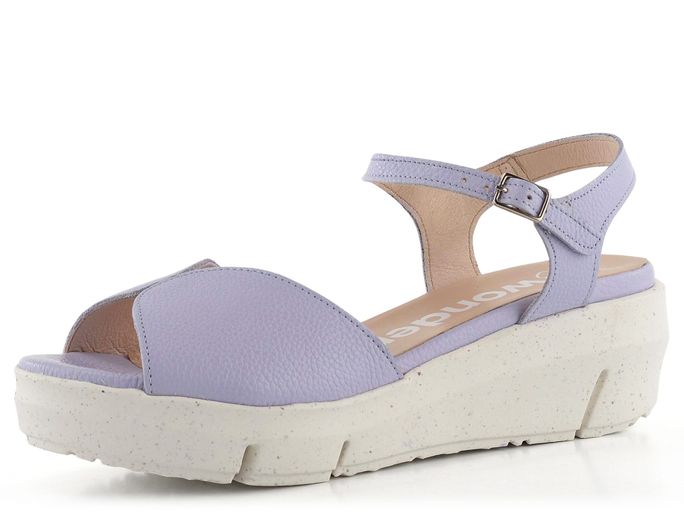 Wonders fialové sandály D-8272 lavender