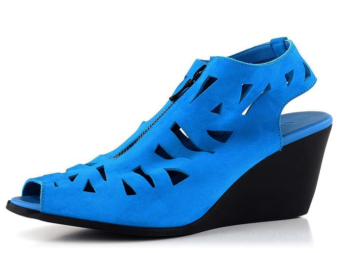 Arche modré sandály Eggaya cyano